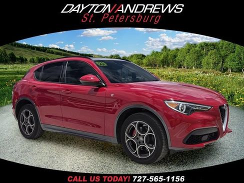 Used 2022 Alfa Romeo Stelvio Ti w/ Active Assist Plus Package AWD/4WD image 1