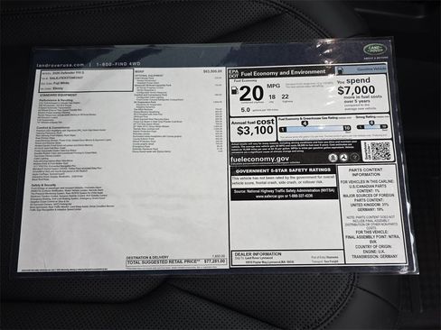 New 2026 Land Rover Defender 110 S image 35