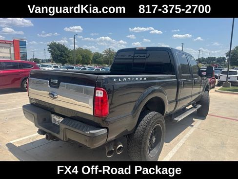 Used 2015 Ford F250 Platinum w/ FX4 Off-Road Package AWD/4WD image 3