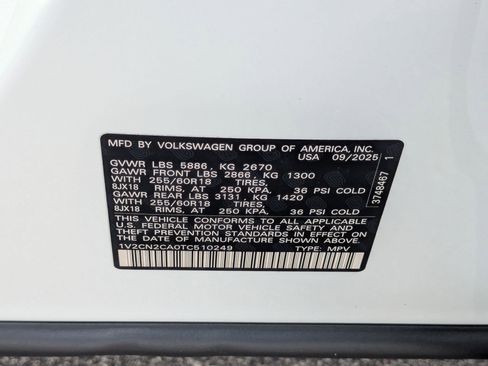 New 2026 Volkswagen Atlas Peak Edition image 38
