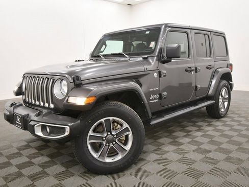 Used 2022 Jeep Wrangler Unlimited Sahara w/ Cold Weather Group image 2