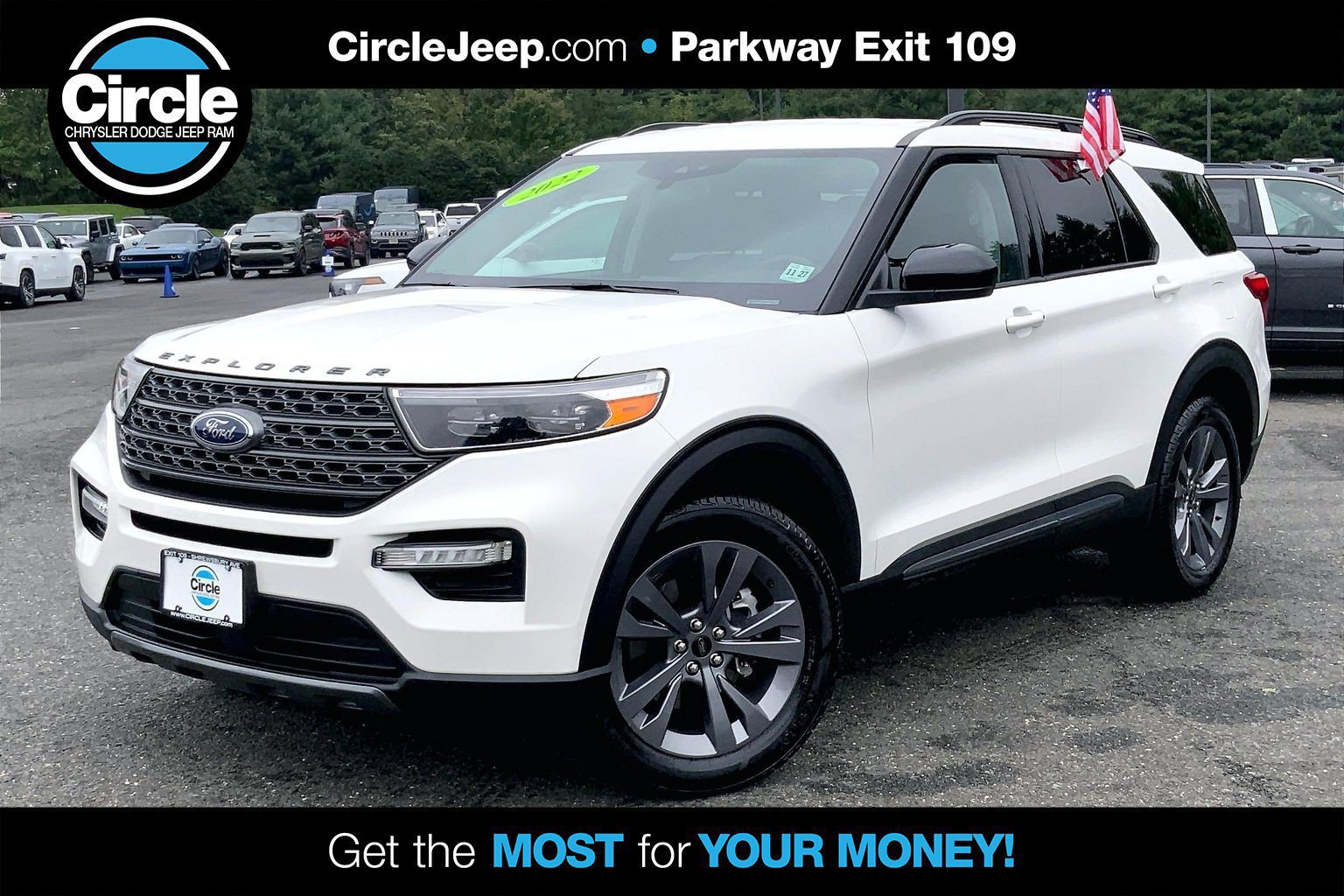 Used 2022 Ford Explorer XLT w/ Equipment Group 202A AWD/4WD 360° Tour