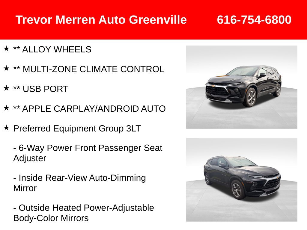 Used 2024 Chevrolet Blazer LT FWD image 13