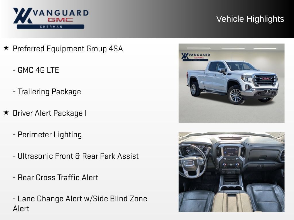 Used 2019 GMC Sierra 1500 SLT w/ SLT Premium Package RWD image 26