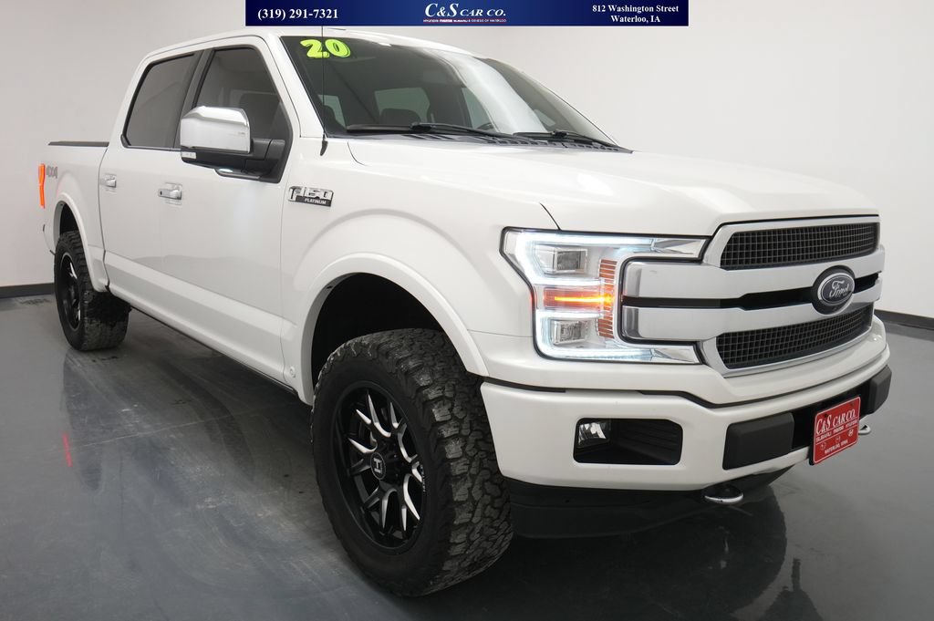 Used 2020 Ford F150 Platinum w/ Equipment Group 701A Luxury AWD/4WD image 1