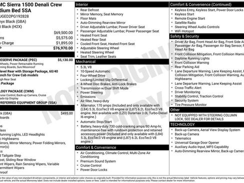 Used 2023 GMC Sierra 1500 Denali w/ Denali Reserve Package AWD/4WD image 12