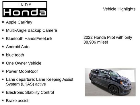 Used 2022 Honda Pilot Special Edition image 7