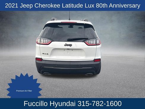 Used 2021 Jeep Cherokee Latitude Lux 80th Anniv w/ Quick Order Package 26U 80TH AWD/4WD image 7