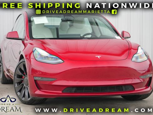 Used 2021 Tesla Model 3 Performance image 2