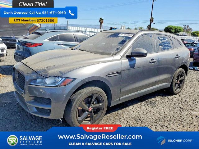 Used 2018 Jaguar F-PACE Premium AWD/4WD image 1