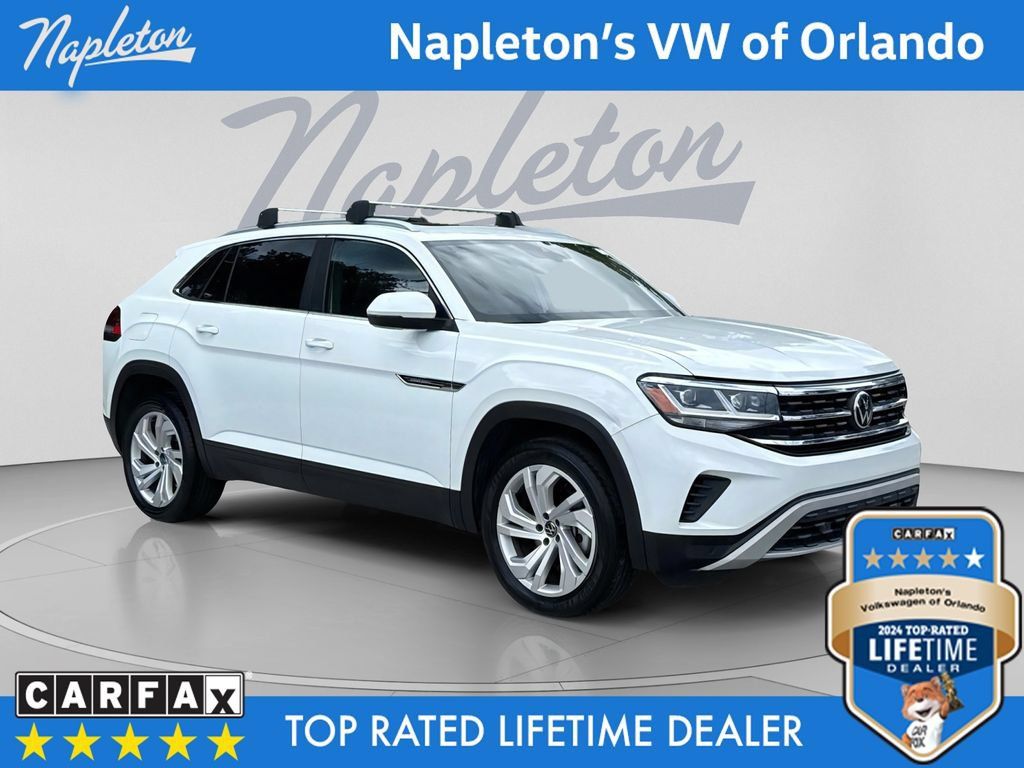 Certified 2021 Volkswagen Atlas Cross Sport SEL AWD/4WD image 3
