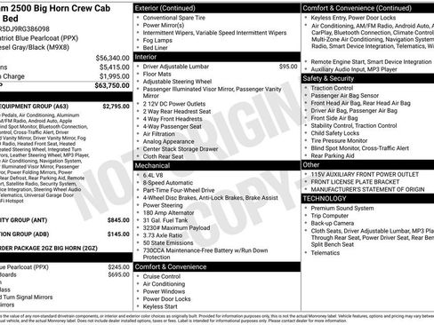 Used 2024 RAM 2500 Big Horn w/ Level 2 Equipment Group image 38