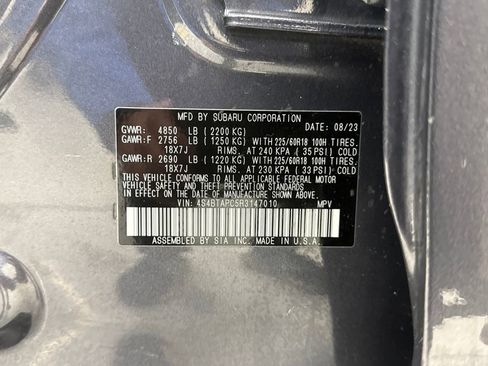 Certified 2024 Subaru Outback Touring image 27