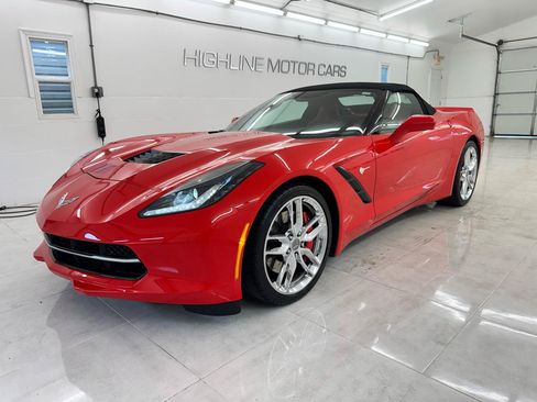 Used 2014 Chevrolet Corvette Stingray Convertible w/ 2LT Preferred Equipment Group RWD image 1