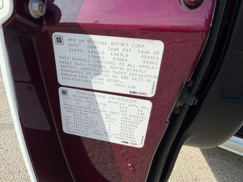 Used 1995 Chevrolet Corvette Convertible image 29