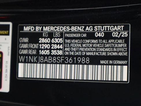 Certified 2025 Mercedes-Benz GLC 63 AMG S image 36