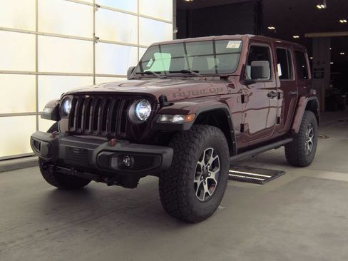 Used 2021 Jeep Wrangler Unlimited Rubicon w/ Dual Top Group AWD/4WD image 1