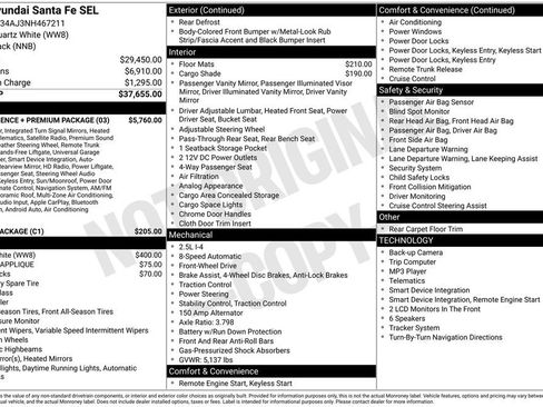 Used 2022 Hyundai Santa Fe SEL w/ Convenience + Premium Package FWD image 6