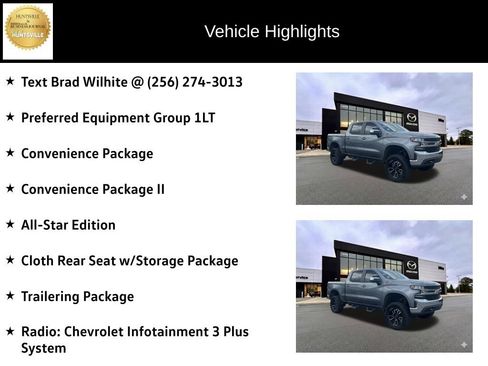 Used 2019 Chevrolet Silverado 1500 LT w/ All-Star Edition AWD/4WD image 6