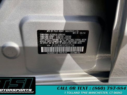 Used 2014 Subaru Impreza 2.0i AWD/4WD image 30