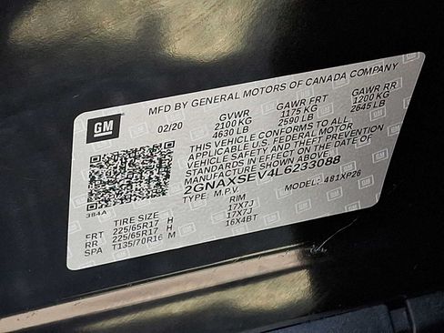 Used 2020 Chevrolet Equinox LS AWD/4WD image 27