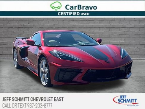 Certified 2023 Chevrolet Corvette Stingray Preferred Conv RWD image 1
