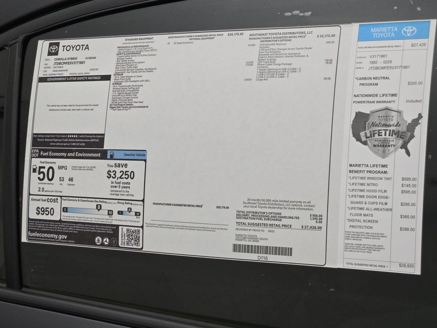 New 2027 Toyota Corolla LE FWD image 31