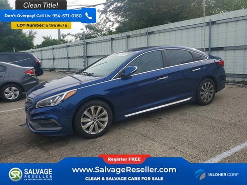 Used 2017 Hyundai Sonata Sport w/ Value Edition Package 02 FWD image 1