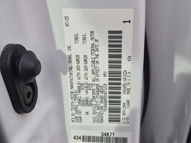 Used 2025 Toyota Sequoia 1794 Edition AWD/4WD image 21