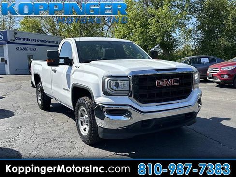 Used 2018 GMC Sierra 1500 4x4 Regular Cab w/ Sierra Convenience Package image 1