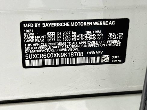 Used 2022 BMW X5 xDrive40i w/ M Sport Package AWD/4WD image 33