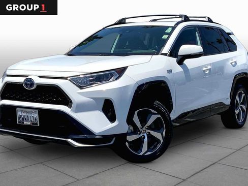 Certified 2021 Toyota RAV4 SE w/ Weather & Moonroof Package AWD/4WD image 1