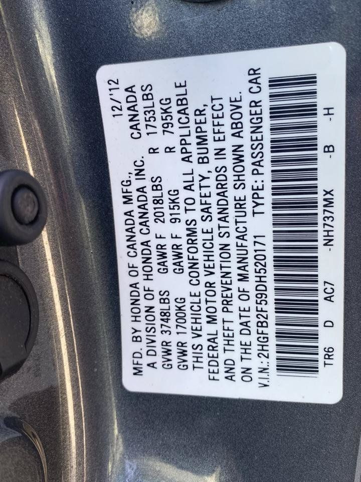 Used 2013 Honda Civic LX image 15
