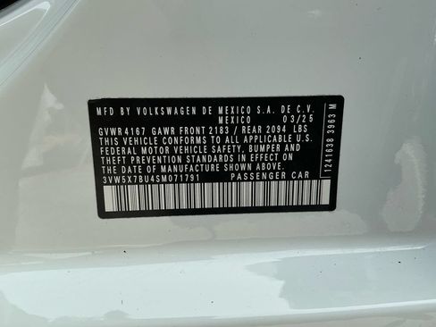 Used 2025 Volkswagen Jetta S FWD image 30
