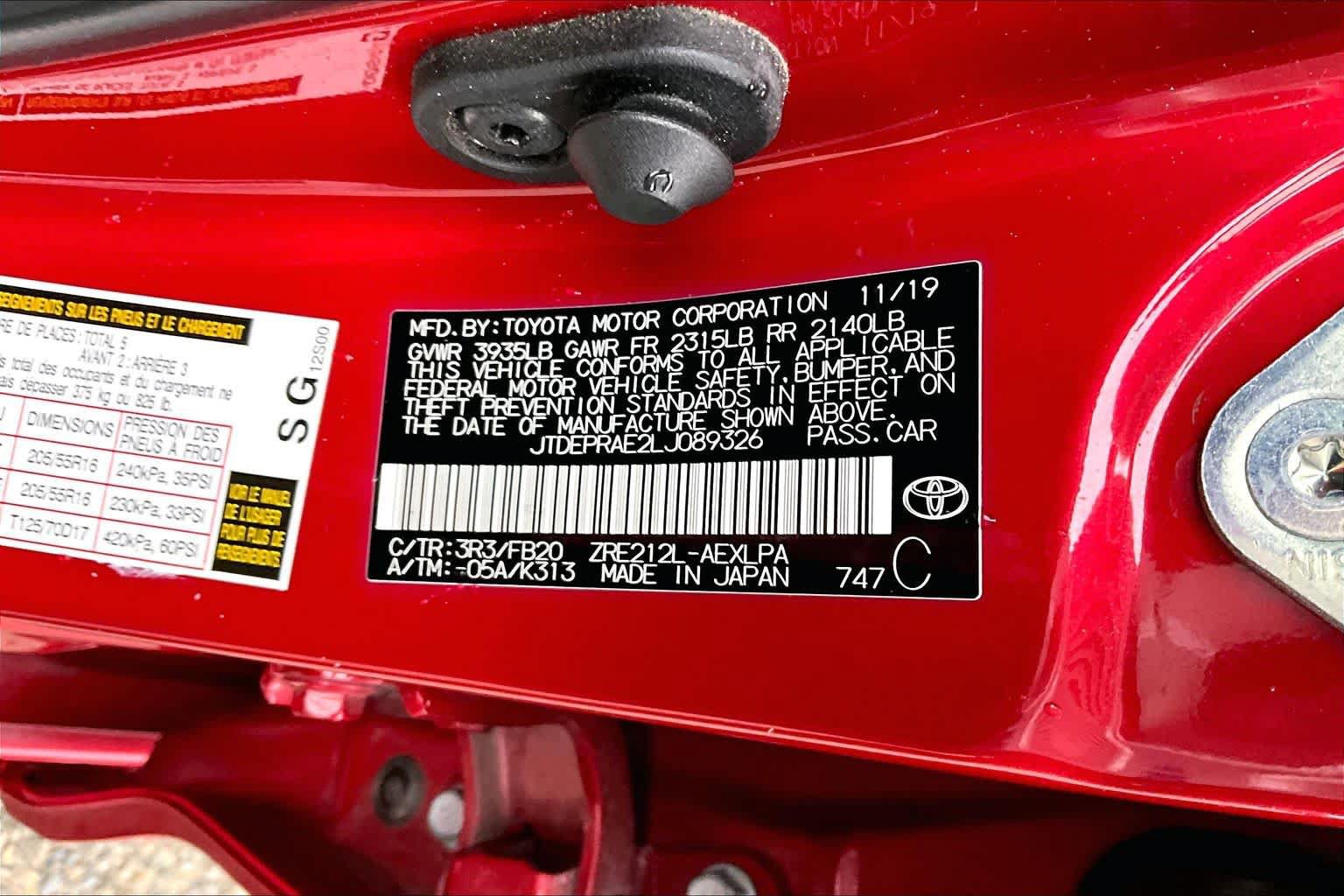 Used 2020 Toyota Corolla LE FWD image 36