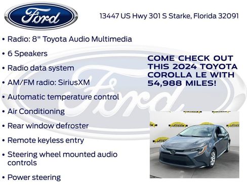 Used 2024 Toyota Corolla LE FWD image 17