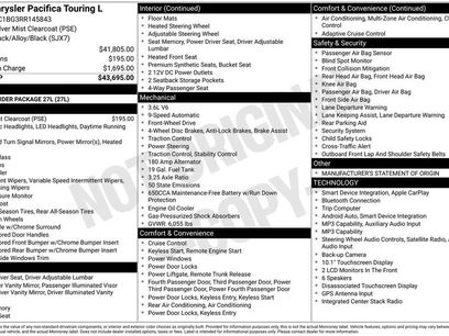 Used 2024 Chrysler Pacifica Touring-L
