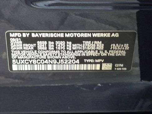 Used 2022 BMW X6 M50i AWD/4WD image 26