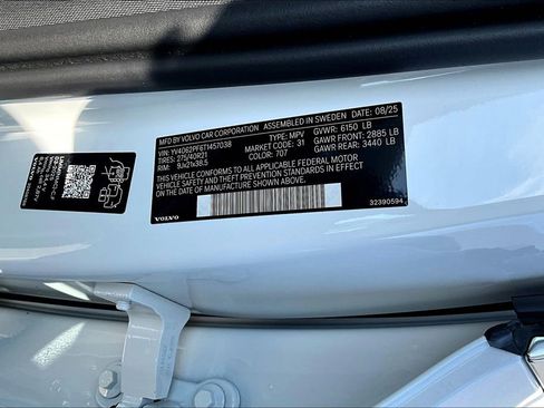 New 2026 Volvo XC90 B6 Ultra w/ Protection Package Premier image 22