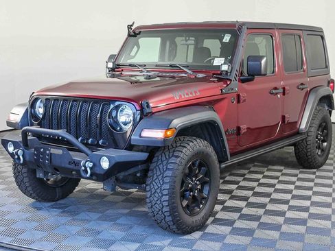Used 2021 Jeep Wrangler Unlimited Sport image 3