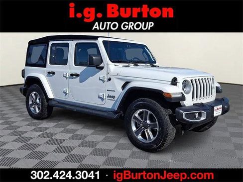 Certified 2021 Jeep Wrangler Unlimited Sahara image 1