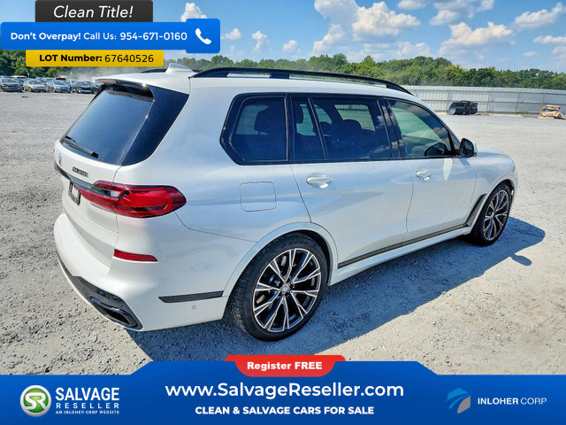 Used 2022 BMW X7 M50i w/ Dynamic Handling Package AWD/4WD image 4