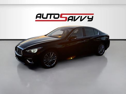 Used 2023 INFINITI Q50 Luxe w/ Cargo Package RWD image 3