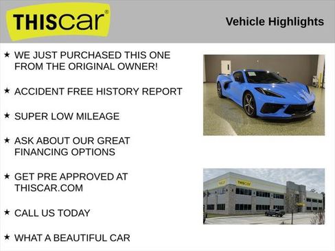 Used 2023 Chevrolet Corvette Stingray Premium Cpe w/ Z51 Performance Package RWD image 10