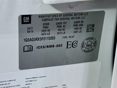 Used 2015 Cadillac ATS 2.0T AWD Sedan image 39