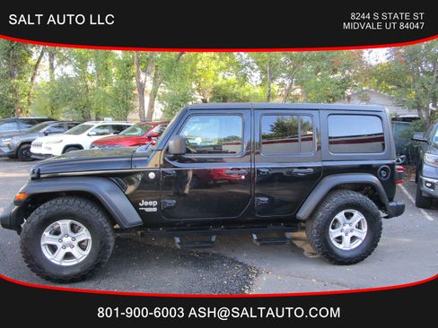 Used 2021 Jeep Wrangler Unlimited Sport image 4