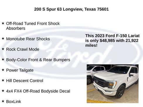 Used 2023 Ford F150 Lariat image 25