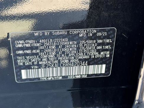 Used 2024 Subaru Forester Limited AWD/4WD image 36