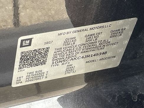 Used 2018 Chevrolet Tahoe LS w/ All-Season Package image 30