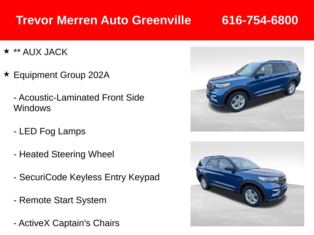 Used 2022 Ford Explorer XLT AWD/4WD image 19